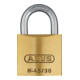 Zylindervorhangschloss 45/30 Twins B/SB Schlosskörper-B.29mm MS gl.ABUS-2