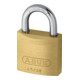 Zylindervorhangschloss 45/30 Twins B/SB Schlosskörper-B.29mm MS gl.ABUS-4