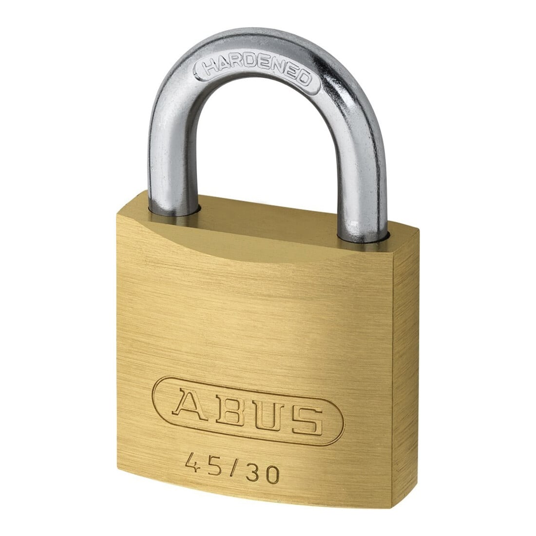 Zylindervorhangschloss 45/30 Twins B/SB Schlosskörper-B.29mm MS gl.ABUS