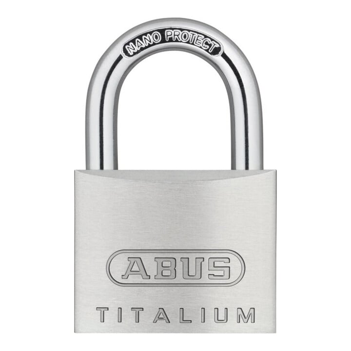 Zylindervorhangschloss 64TI/40 gl Schlosskörper-B.40mm Titalium gl.6411 ABUS