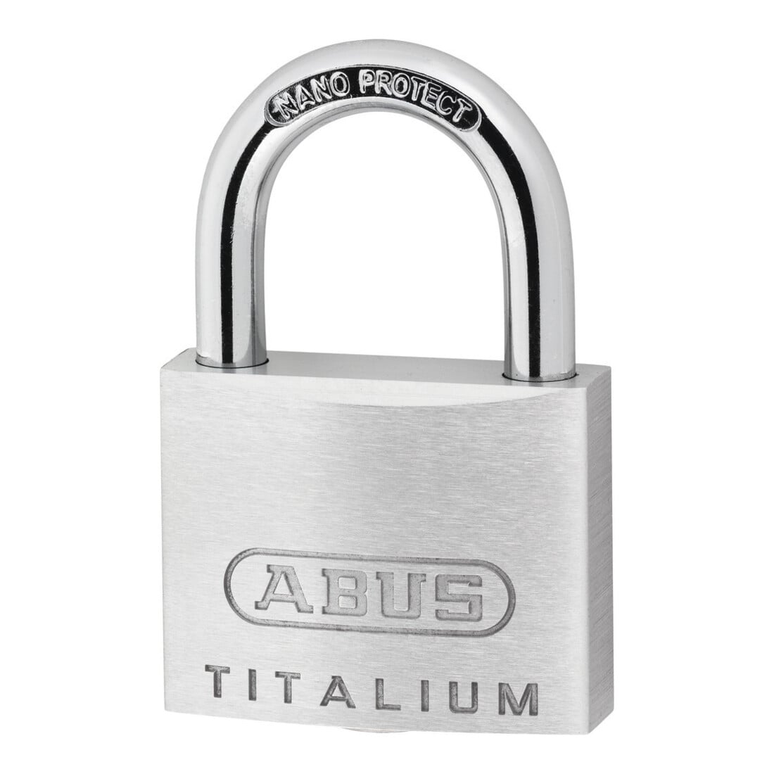 Zylindervorhangschloss 64TI/40 Schlosskörper-B.40mm Titalium versch.-schl.ABUS
