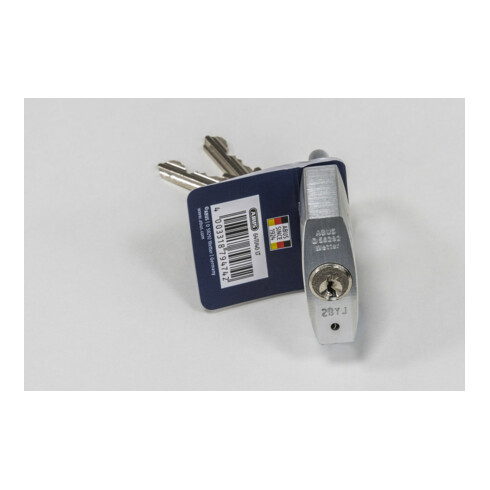 Zylindervorhangschloss 64TI/50 Schlosskörper-B.50mm Titalium versch.-schl.ABUS