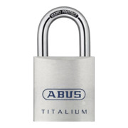 Zylindervorhangschloss 80TI/40 Schlosskörper-B.40mm Titalium versch.-schl.ABUS