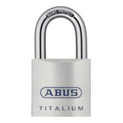 Zylindervorhangschloss 80TI/50 gl Schlosskörper-B.50mm Titalium gl.8012 ABUS