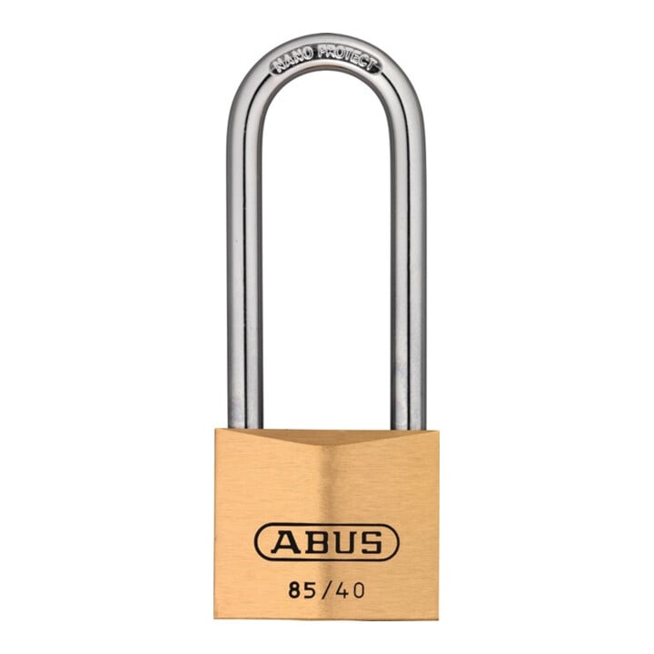 Zylindervorhangschloss 85/40HB63 gl Schlosskörper-B.40mm MS gl.0709 ABUS