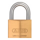 Zylindervorhangschloss 85/60 gl Schlosskörper-B.60mm MS gl.2715 ABUS