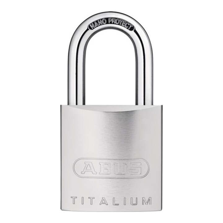 Zylindervorhangschloss 86TI/55 o.Zyl.Schlosskörper-B.55mm Titalium ABUS