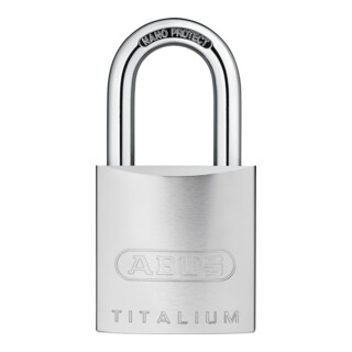 Zylindervorhangschloss 86TI/55 o.Zyl.Schlosskörper-B.55mm Titalium ABUS