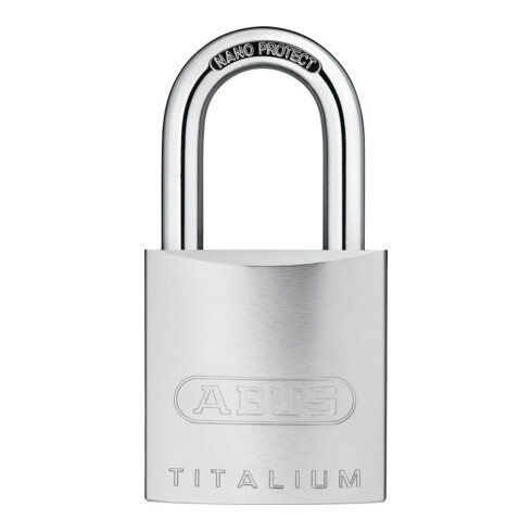 Zylindervorhangschloss 86TI/55 o.Zyl.Schlosskörper-B.55mm Titalium ABUS
