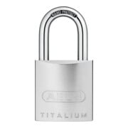 Zylindervorhangschloss 86TI/55 o.Zyl.Schlosskörper-B.55mm Titalium ABUS