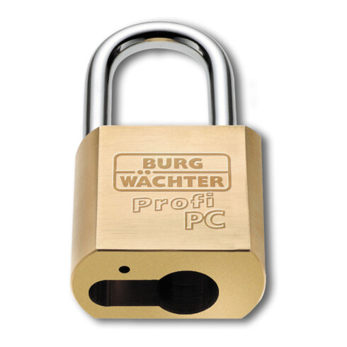 Zylindervorhangschloss Schlosskörper-B.51,1mm MS BURG-WÄCHTER